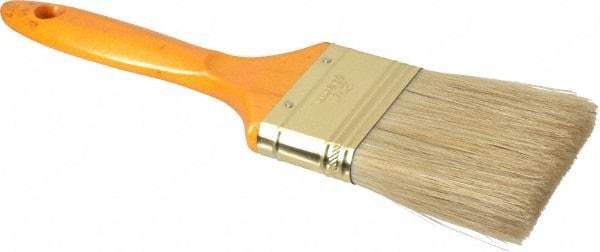 Premier Paint Roller - 2-1/2" Flat Hog Varnish Brush - 2-3/4" Bristle Length, 7" Wood Handle - A1 Tooling