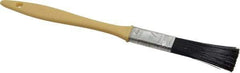 Premier Paint Roller - 1/2" Synthetic Chip Brush - 1-3/4" Bristle Length, 5-1/2" Plastic Handle - A1 Tooling