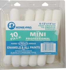 Premier Paint Roller - 1/4" Nap, Mini Paint Roller - 6-1/2" Wide, Includes Roller Cover - A1 Tooling