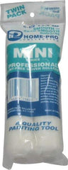 Premier Paint Roller - 3/8" Nap, Mini Paint Roller - 6-1/2" Wide, Includes Roller Cover - A1 Tooling