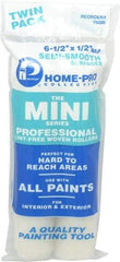 Premier Paint Roller - 1/2" Nap, Mini Paint Roller - 6-1/2" Wide, Includes Roller Cover - A1 Tooling