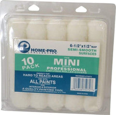 Premier Paint Roller - 1/2" Nap, Mini Paint Roller - 6-1/2" Wide, Includes Roller Cover - A1 Tooling