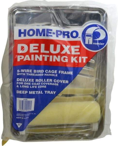 Premier Paint Roller - Paint Roller Set - 9" Wide, Includes Paint Tray, Roller Cover & Frame - A1 Tooling