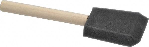 Premier Paint Roller - 2" Foam Foam Paint Brush - 2-1/2" Bristle Length, 4" Wood Handle - A1 Tooling