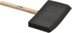 Premier Paint Roller - 4" Foam Foam Paint Brush - 2-3/4" Bristle Length, 4" Wood Handle - A1 Tooling