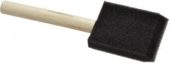 Premier Paint Roller - 2" Foam Foam Paint Brush - 2-1/2" Bristle Length, 4" Wood Handle - A1 Tooling