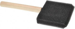 Premier Paint Roller - 3" Foam Foam Paint Brush - 2-1/2" Bristle Length, 4" Wood Handle - A1 Tooling