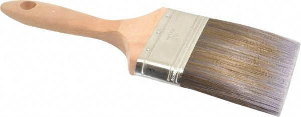 Premier Paint Roller - 4" Flat Synthetic Varnish Brush - 3-3/4" Bristle Length, 7-1/4" Wood Handle - A1 Tooling