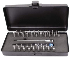 Wiha - 40 Piece Screwdriver Bit Set - Phillips, Slotted, Hex, Torx - A1 Tooling