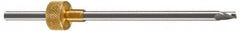 Onsrud - 3/16" Cutting Diam x 3/8" Length of Cut, 1 Flute, Upcut Spiral Router Bit - Uncoated, Right Hand Cut, Solid Carbide, 6-1/2" OAL x 1/4" Shank Diam, Single Edge - A1 Tooling