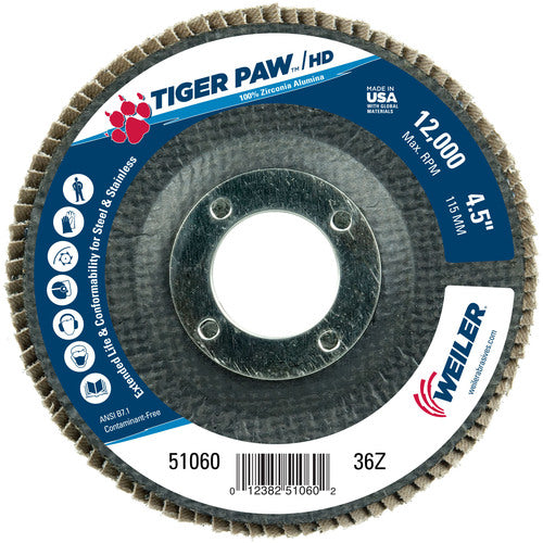 ‎51060 4-1/2″ TIGER PAW SU