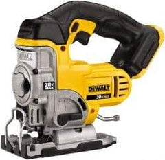 DeWALT - 20 Volt, 3,000 SPM, 1" Stroke Length, Cordless Jigsaw - A1 Tooling