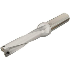 Iscar - 220mm Max Drill Depth, 4xD, 55mm Diam, Indexable Insert Drill - 40mm Shank Diam, Whistle Notch Shank - A1 Tooling