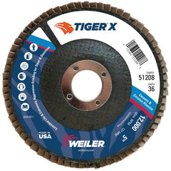 5 × 7/8 ARBOR 36X FLAP DISC - A1 Tooling