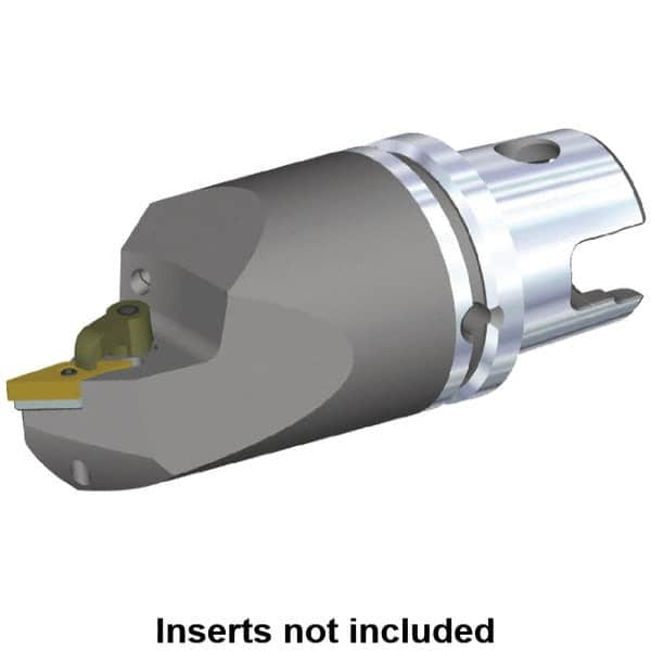 Kennametal - Right Hand Cut, Size KM63, VN.. Insert Compatiblity, Modular Turning & Profiling Cutting Unit Head - 115mm Head Length, Through Coolant, Series M-Clamping - A1 Tooling