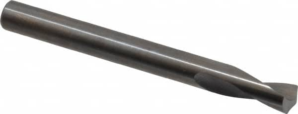 Keo - 1/4" Body Diam, 142°, 2-1/2" OAL, Solid Carbide Spotting Drill - A1 Tooling