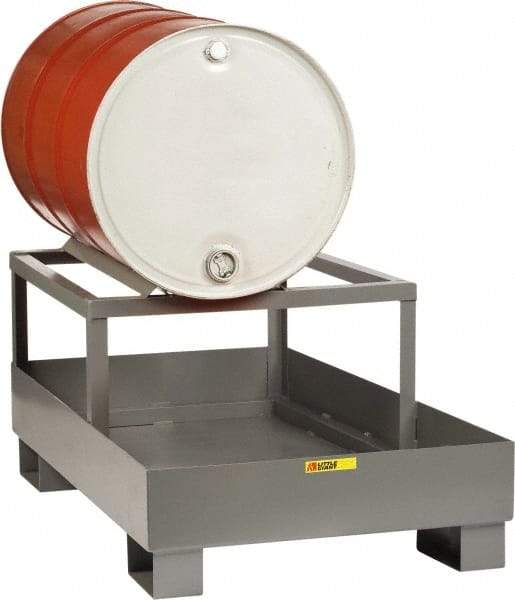 Little Giant - 33 Gal Sump, 1 Drum, Steel Drum Rack - 51" Long x 26" Wide x 22" High - A1 Tooling