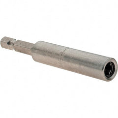 VEGA Industries - 1/4" Magnetic Bit Holder with C-Ring - 1/4" Hex Drive, 3" OAL - A1 Tooling