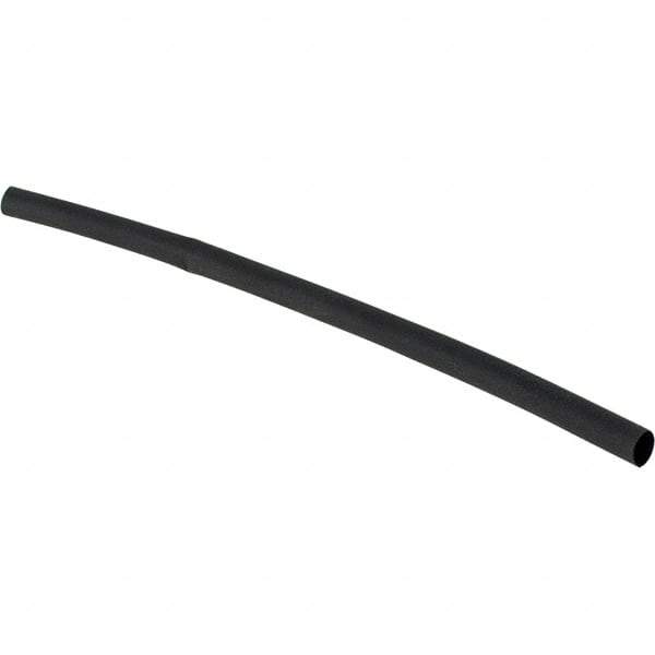 Value Collection - 6" Long Heat Shrink Electrical Tubing - Black - A1 Tooling