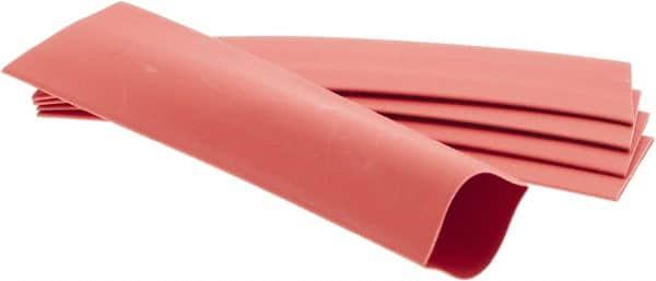 Value Collection - 6" Long Heat Shrink Electrical Tubing - Orange - A1 Tooling