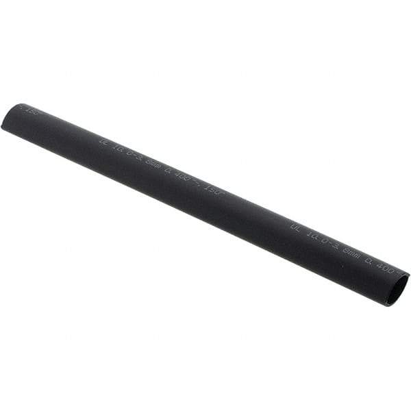 Value Collection - 6" Long Heat Shrink Electrical Tubing - Black - A1 Tooling