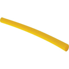 Value Collection - 4" Long Heat Shrink Electrical Tubing - Yellow - A1 Tooling