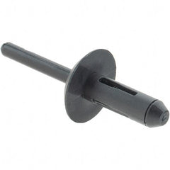 Value Collection - Nylon Multi Grip Blind Rivet - 3/32" to 3/16" Grip, 11/16" Head Diam, 1-7/8" Length Under Head, - A1 Tooling