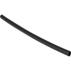 Value Collection - 6" Long Heat Shrink Electrical Tubing - Black - A1 Tooling