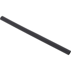 Value Collection - 6" Long Heat Shrink Electrical Tubing - Black - A1 Tooling