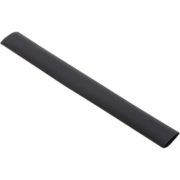 Value Collection - 6" Long Heat Shrink Electrical Tubing - Black - A1 Tooling