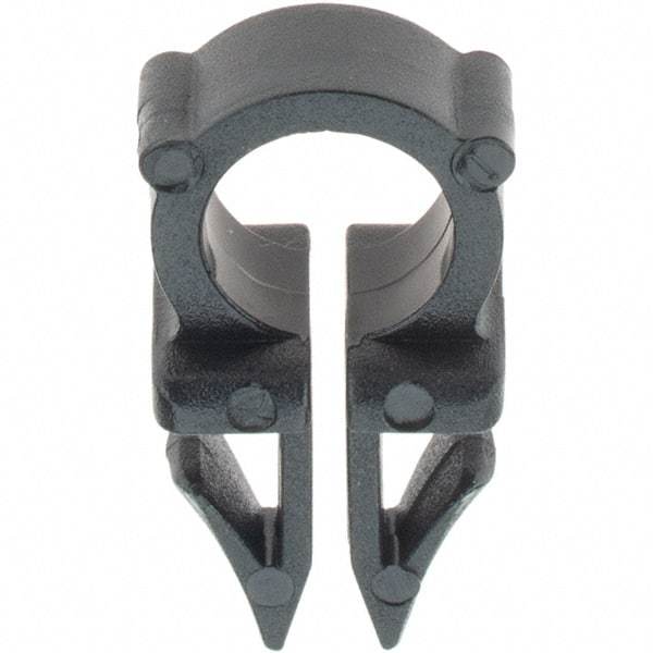 Value Collection - 1/4" Bundle Diam, Nylon Clamp - Black - A1 Tooling