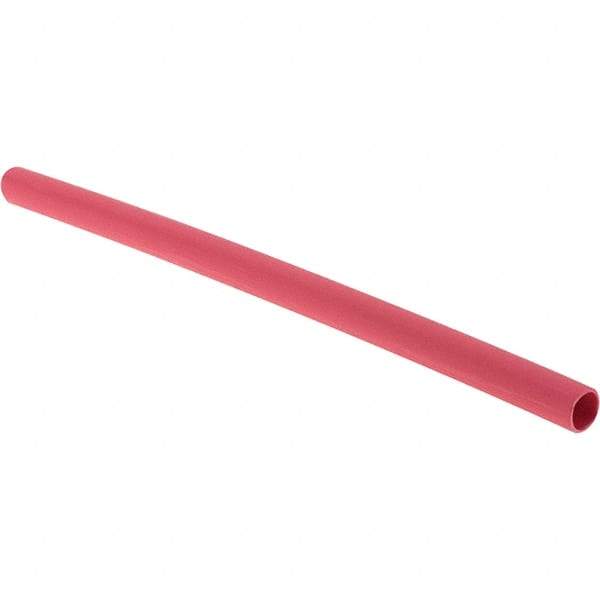 Value Collection - 6" Long Heat Shrink Electrical Tubing - Red - A1 Tooling