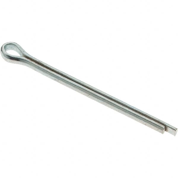 Value Collection - Extended Prong Cotter Pin - Grade 2, Zinc-Plated, Steel - A1 Tooling