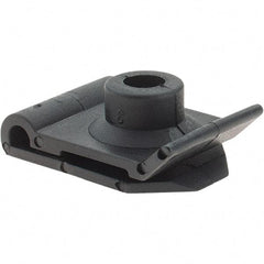 Value Collection - #14 Screw, 1mm Max Thick, Nylon U Nut - Black Phosphate Finish - A1 Tooling