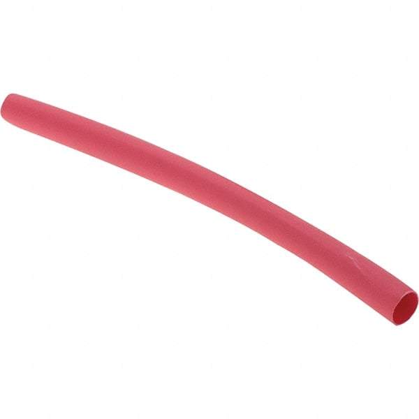 Value Collection - 6" Long Heat Shrink Electrical Tubing - Red - A1 Tooling