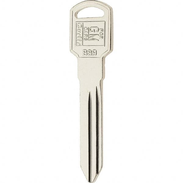 Value Collection - GM Key Blank - Nickel - A1 Tooling