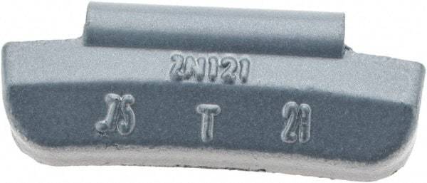 Value Collection - 0.75 oz T Wheel Weight - Zinc, For Use with Domestic Light Trucks - A1 Tooling