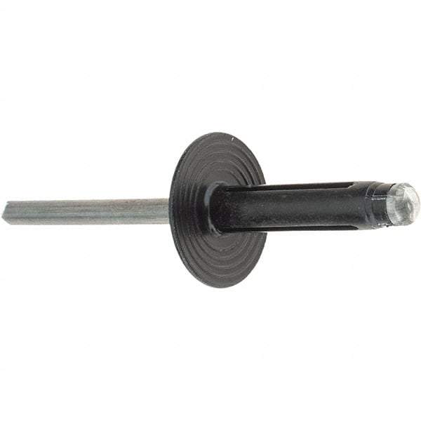 Made in USA - Black Aluminum Automotive Rivets-Peel - Blind Rivet - Leg Retention Style - A1 Tooling