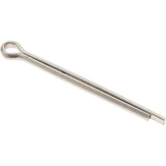 Value Collection - 5/32" Diam x 2" Long Extended Prong Cotter Pin - Grade 18-8, Uncoated, Stainless Steel - A1 Tooling