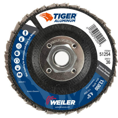 ‎51254 4-1/2″ TIGER ALUMIN