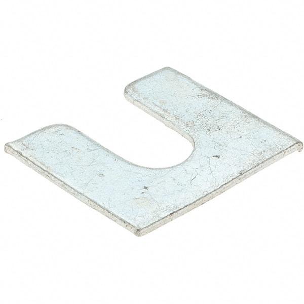 Made in USA - Metal Shim Stock   Type: Slotted Shim    Material: Steel - A1 Tooling