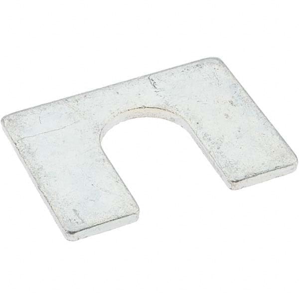 Made in USA - Metal Shim Stock Type: Slotted Shim Material: Steel - A1 Tooling