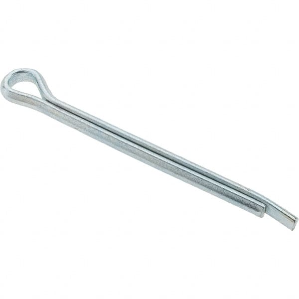 Value Collection - 5/32" Diam x 2" Long Hammerlock Cotter Pin - Grade 2, Zinc-Plated, Steel - A1 Tooling