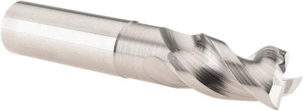 Iscar - 5/8", 3 Flute, Single End, Solid Carbide, 0.02" Corner Radius End Mill - 3-1/2" OAL, Right Hand Flute, 1" LOC, Right Hand Cut, 1.87" Extended Reach - A1 Tooling