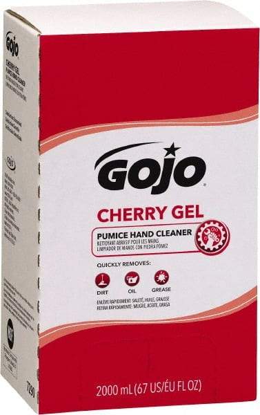 GOJO - 2 L Dispenser Refill Gel Hand Cleaner - Red, Cherry Scent - A1 Tooling