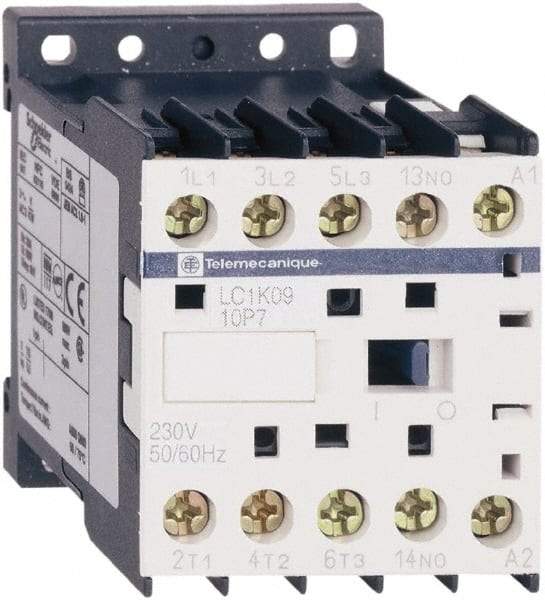 Schneider Electric - 3 Pole, 230 to 240 Coil VAC at 50/60 Hz, 16 Amp at 690 VAC, 20 Amp at 440 VAC and 9 Amp at 440 VAC, IEC Contactor - CSA, RoHS Compliant, UL Listed - A1 Tooling