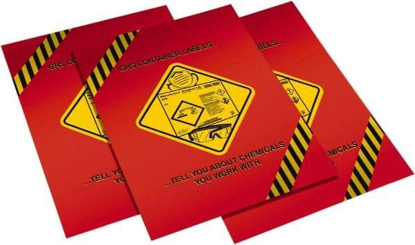 Marcom - GHS Container Labeling Training Booklet - English, Regulatory Compliance Series - A1 Tooling