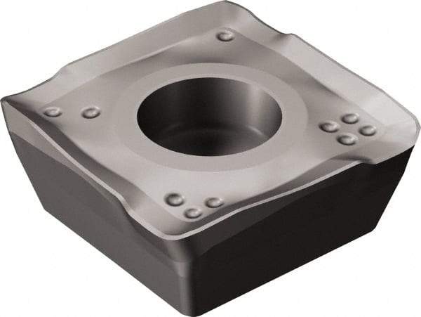 Sandvik Coromant - 490R140408 ML Grade H13A Carbide Milling Insert - Uncoated, 3.9mm Thick, 13.8mm Inscribed Circle, 0.8mm Corner Radius - A1 Tooling