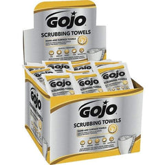 GOJO - Pre-Moistened Hand Cleaning Wipes - Packet, 8" x 8" Sheet Size, Red - A1 Tooling