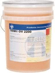 Master Fluid Solutions - Trim OV 2200, 5 Gal Pail Cutting & Grinding Fluid - Straight Oil, For Thread Rolling - A1 Tooling